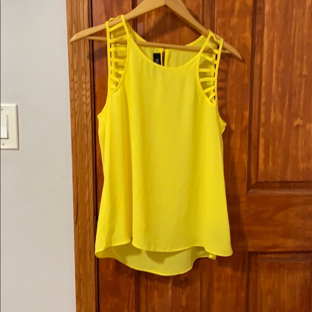 Yellow tank top